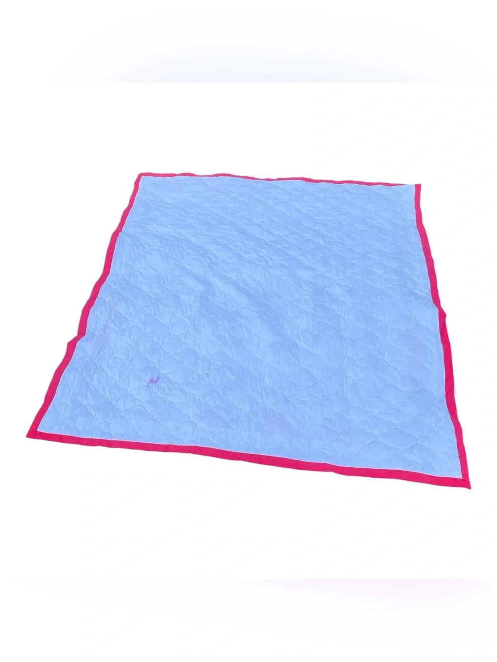 Rare Hand Stitched Patriotic Americana USA Map Quilt 98